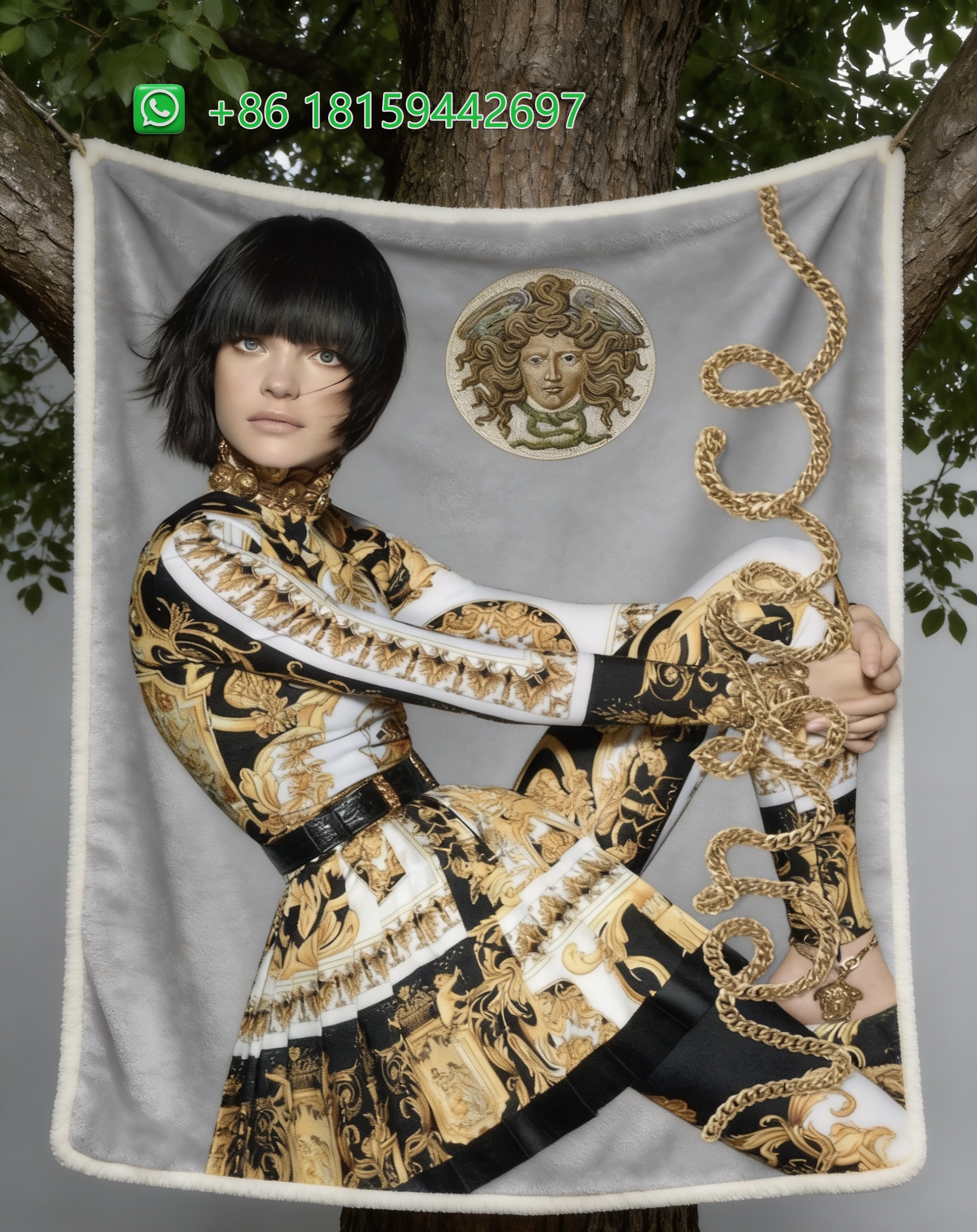Versace Throw Blankets